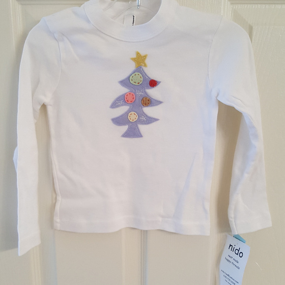 American Apparel XMAS TREE Toddler Tee Shirt Custom Made NWT Designer Kids Wear - Picture 7 of 8